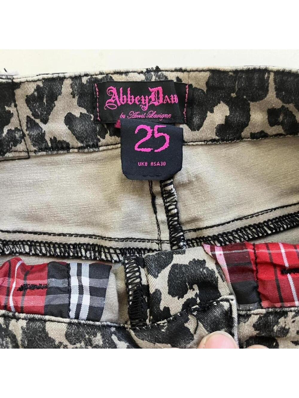 Abbey Dawn Leopard print mini skirt #leopardprint #miniskirt #skirt #y2k - Picture 6 of 6
